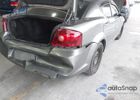 2012 Dodge Avenger Se from USA, damaged, VIN 1C3CDZAB4CN133961